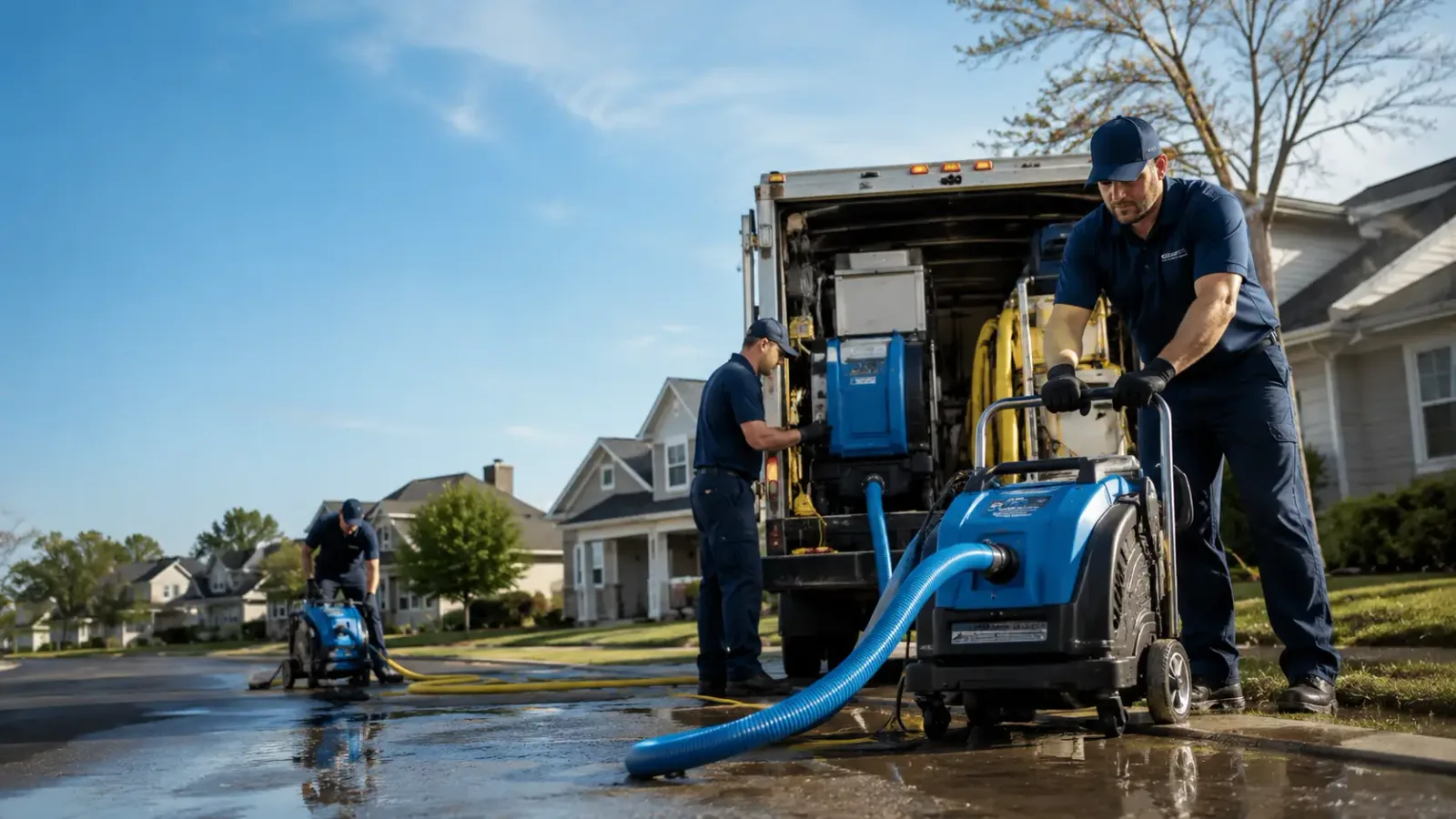 Flood Damage Cleanup in Maud, OK